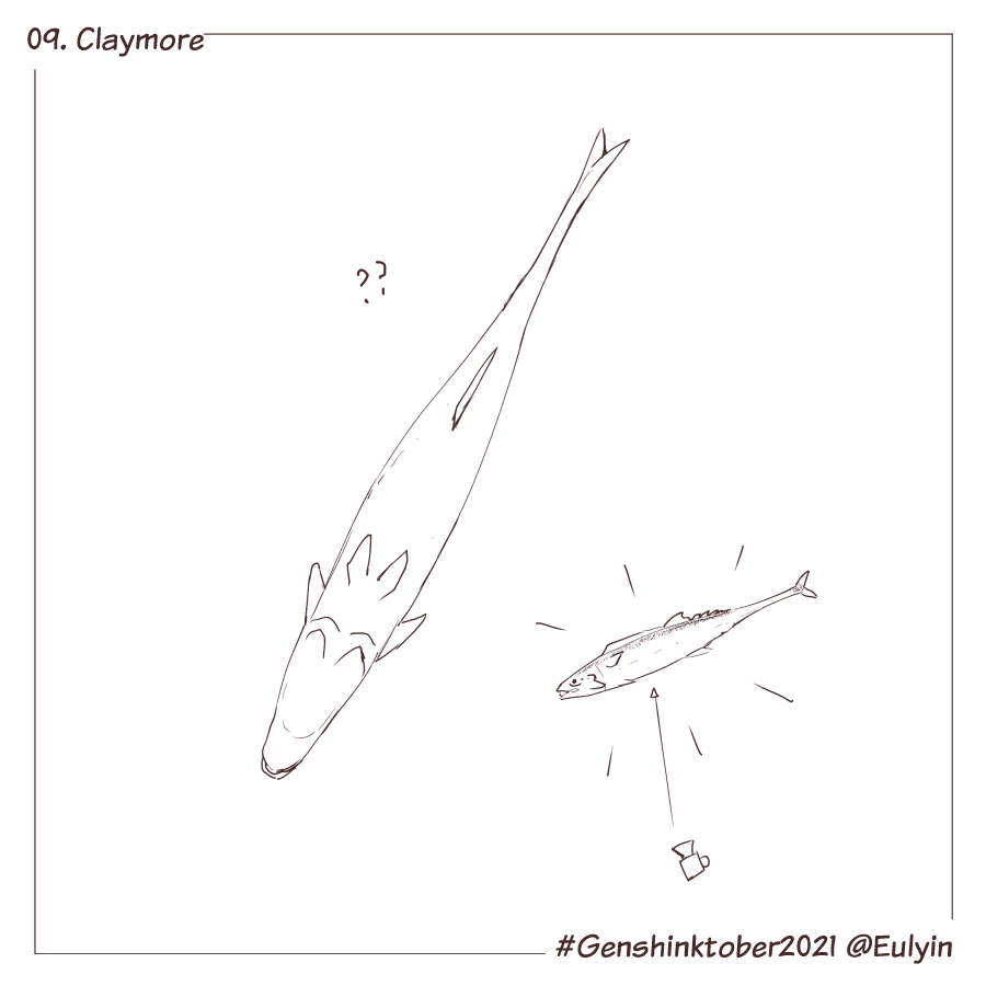 [Day 09 Claymore]
--

The recent popular claymore... 