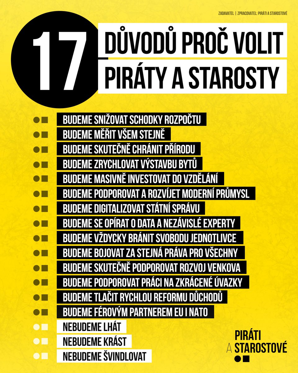 PiratIvanBartos's tweet photo. Ještě do 14:00 hodin můžete volit. Prosím, určitě toho využijte. A pokud si stále nejste jistí, mám pro vás 17 důvodů, proč volit právě Piráty a Starosty! #vratmezemibudocnost https://t.co/syNAdbaxPY