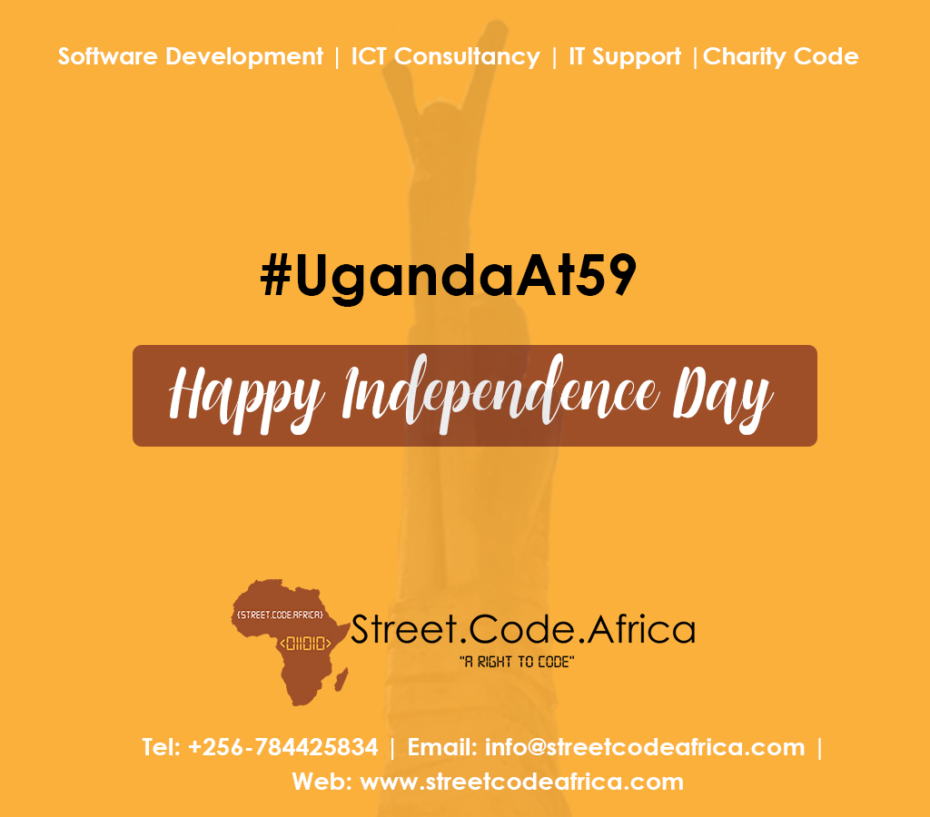 CodingAfrica's tweet image. Happy Independence Uganda! Pearl of Africa #UgandaAt59