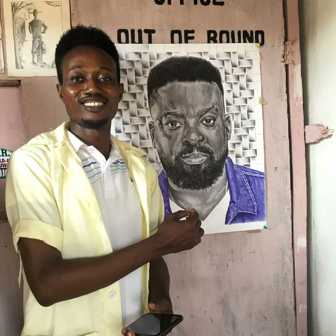 YemiArtwork's tweet photo. Working on my favorite artist @kunleafolayan 

#africanart #africanculture #artwork  #Pencildrawing
#penwork #artontwitter
@AdeAdeifeoba https://t.co/53hnkMayvo