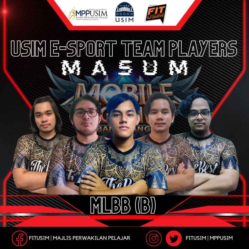 FitUSIM's tweet photo. [SELAMAT MAJU JAYA ATLET E-SPORT USIM KE KEJOHANAN MASUM]

Seramai 20 orang pelajar USIM bakal berentap merebut gelaran juara KEJOHANAN E-SPORT MAJLIS SUKAN UNIVERSITI MALAYSIA (MASUM) https://t.co/ttymGUfurJ