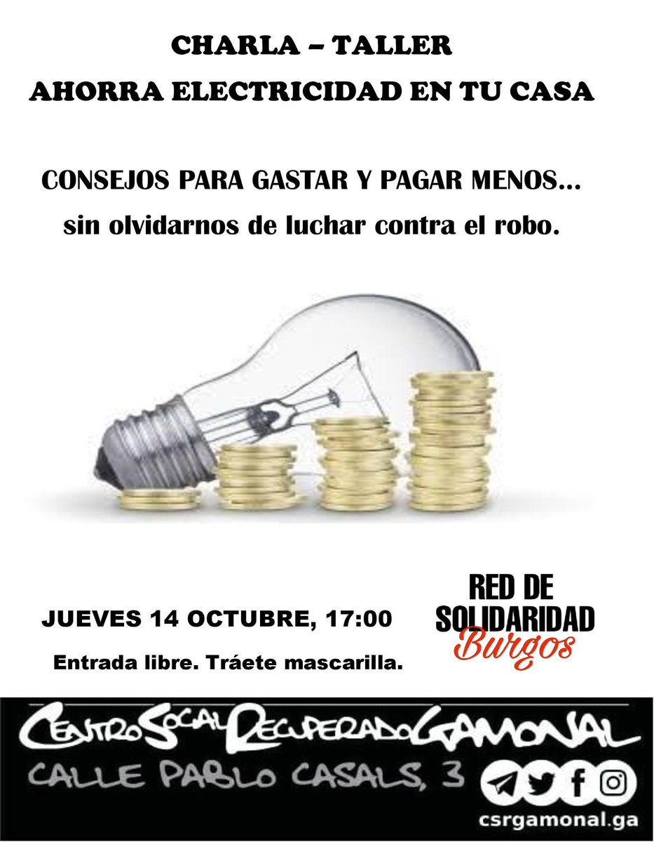 RedSolidaridadB's tweet photo. Taller 👇 https://t.co/TysmZmUrbG