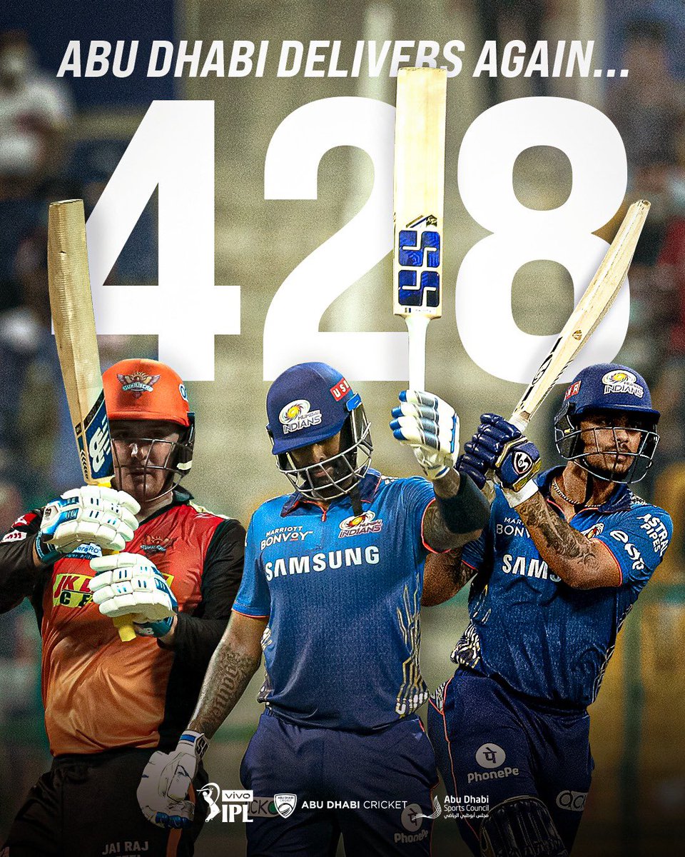 mattjboucher's tweet photo. Abu Dhabi delivers AGAINβ¦. π¦πͺπ₯
Our amazing Zayed Cricket Stadium played host to another high scoring thriller last night. Mumbai @mipaltan and @SunRisers smashed a combined 4οΈβ£2οΈβ£8οΈβ£ runs over the course of the 40 overs ππ
@AbuDhabiCricket @AbuDhabiSC #MumbaiIndians https://t.co/ZbOVII3lWv