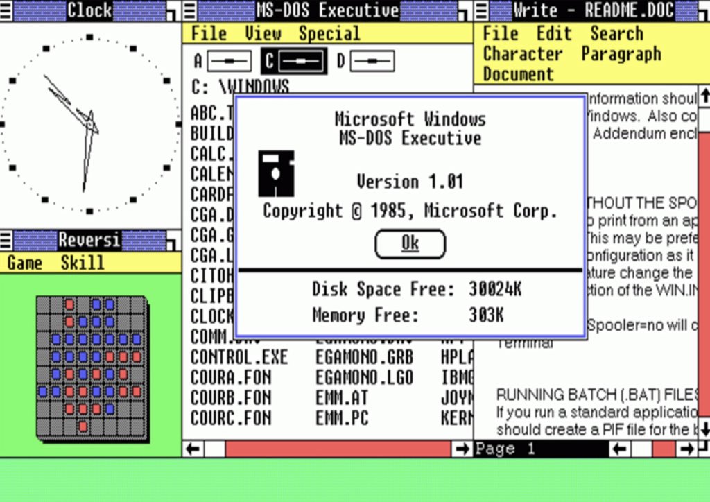 Windows 1.01