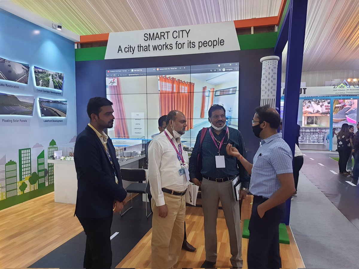 Azadi@75 Amrit mahotsav, Enabler layers in form of GoI schemes and their achievements displayed at Lucknow.