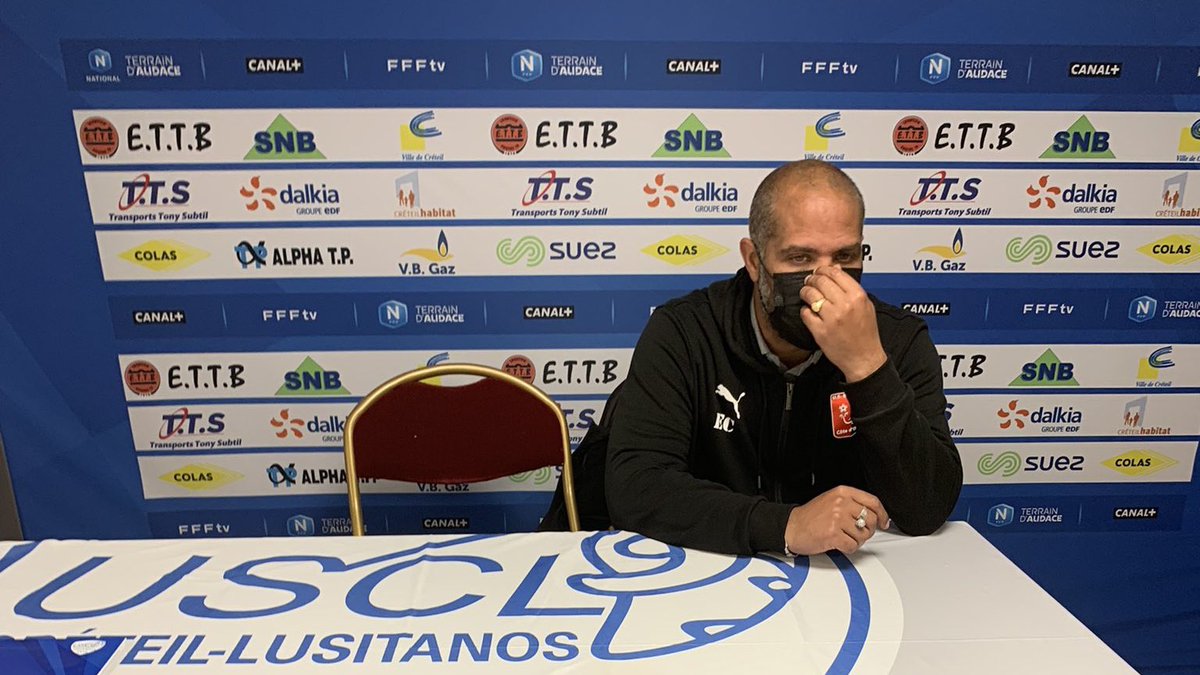 usbco_officiel's tweet photo. Éric Chelle après #USCLUSBCO : « Je suis très déçu et en colère contre les joueurs. »

Pour regarder la conférence de presse entière 👇
https://t.co/9yzUQkRiQS https://t.co/xZe5xuoxXe