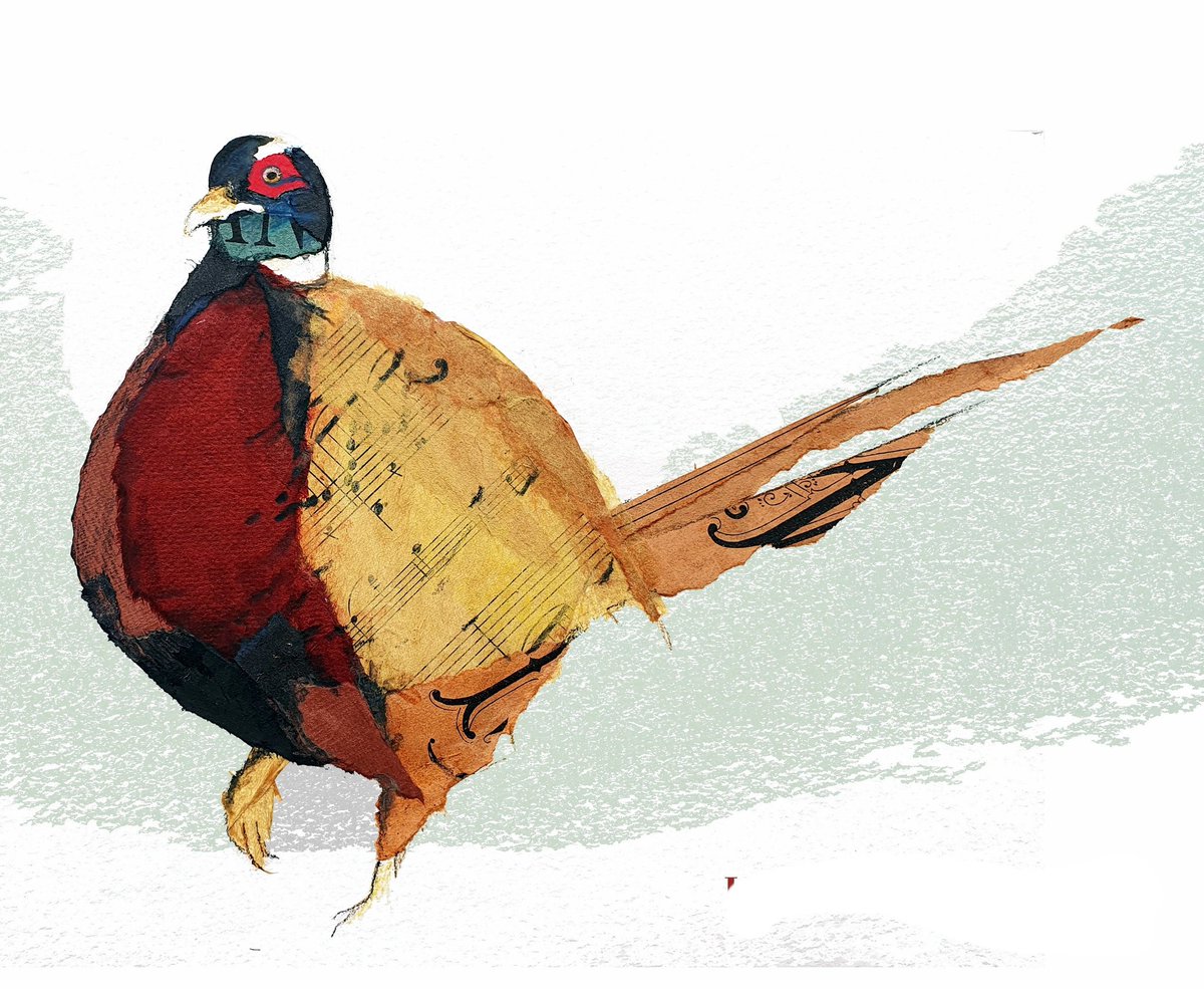 Strutting into the weekend!
I've added several new prints to mt Etsy shop, including this lovely Pheasant 🧡
Etsy.com/uk/shop/emilyg… 
#UKGiftHour #ukgiftam #SaturdayMorning #TwitterNatureCommunity #birdwatching