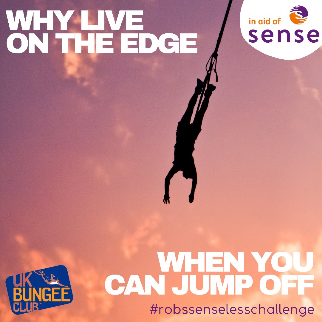 RobsSenseless's tweet photo. Rob will be bungee jumping off the Larpool Viaduct that’s a whopping 125ft drop!! The fear of the unknown awaits!  donate to Robs challenges by visiting the link: https://t.co/mnC6ax6SUS  
@sensecharity 
@ukbungee 
#robssenselesschallenge￼ #bungeejumping #bungee #charity https://t.co/howZOwFS6H
