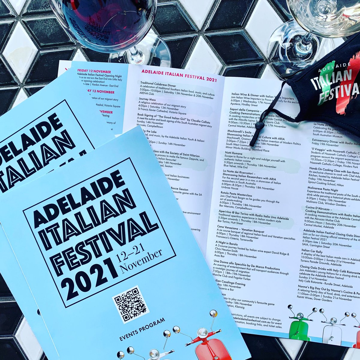 ItalianFestADL's tweet photo. EVENT PROGRAM RELEASED 💚🤍❤️

👉 Over 44 Events
👉 Over 30 Locations
👉 10 days

View our full event program at https://t.co/4VGnbP6NAF 🇮🇹

Bookings and tickets to be released soon! 👀 https://t.co/CMeJzo8xy1