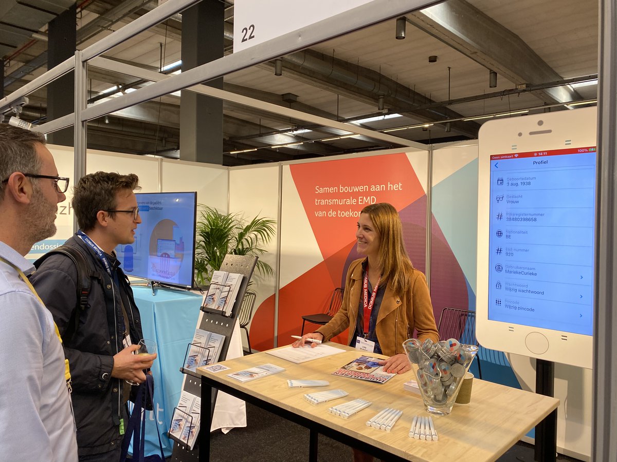 nexuzhealth's tweet photo. Bent u vandaag net zoals wij ook aanwezig op de Huisartsenconferentie van Domus Medica? Om 13u geeft Lore De Raeve  een demo van https://t.co/zcbhpZgCz3, het nieuwe EMD voor de huisarts. Bezoek ook onze stand voor meer informatie. #domusmedica #stand22 https://t.co/6ZCcYmJbvH