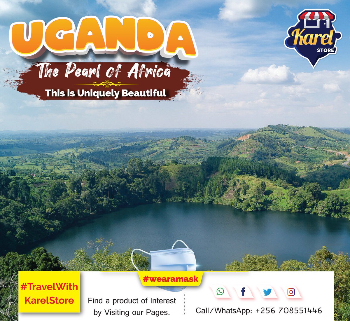 The beauty that the Pearl of Africa is!!! Uganda 🇺🇬 gifted by nature.🍁🍂✌️

@UgandaUncovered @UTAuganda @ug_tour @TourUganda1 @VisitUganda @visitKampala @visitugandaUK @UgandaSights