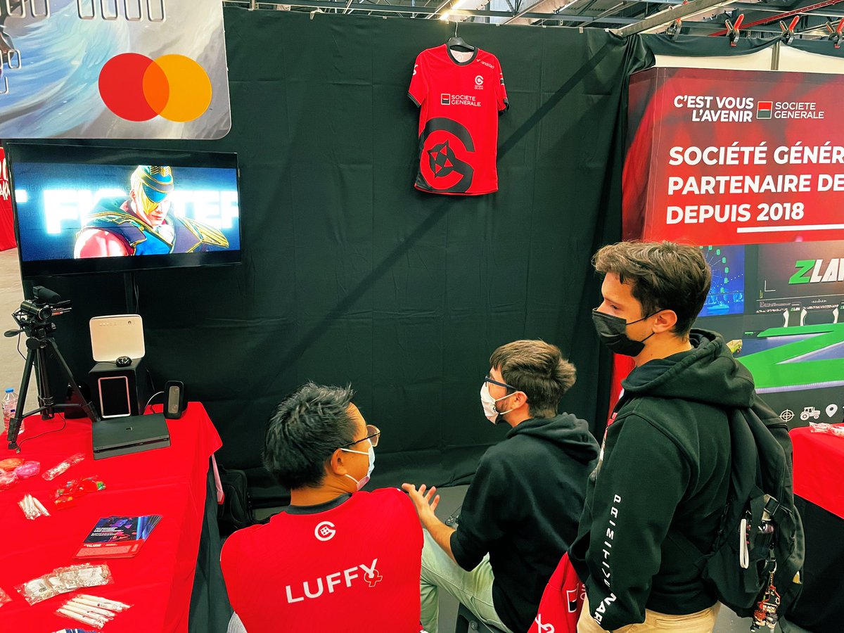 Venez défier <a href="/Louffy086/">Olivier Hay</a> sur le stand <a href="/SocieteGenerale/">Societe Generale Group</a> tout le week-end sur le salon #animasia <a href="/SGesport/">Société Générale Esport</a>