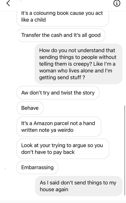 Men freak me out. Hasn&rsquo;t even given me his details for his refund which he most certainly does not deserve<a href="/tag/newprofilepic"class="tags"><span>#newprofilepic</span></a>