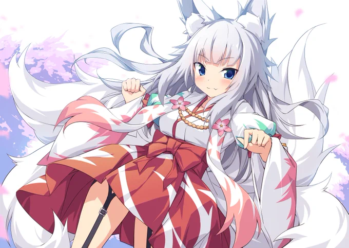 【skeb】天ッ狐白 様(@Amatu_kohaku)を描かせて頂きました!
リクエストありがとうございました! 
