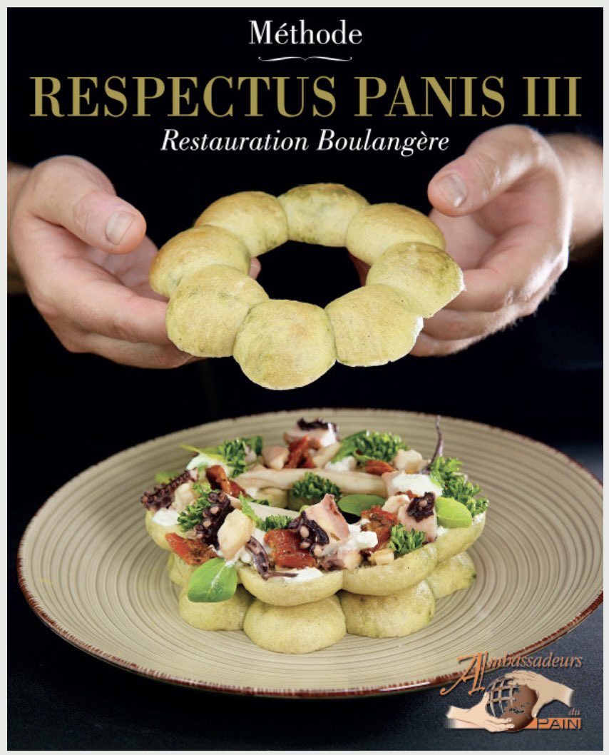 Les Ambassadeurs du Pain sont fiers de vous dévoiler un Nouvel Opus 😉. RESPECTUS PANIS® III est une invitation à un voyage gustatif. RESPECTUS PANIS® III  « Restauration Boulangère » sera dévoilé et disponible lors du 8ème Mondial du Pain 2021 au salon Serbotel de Nantes