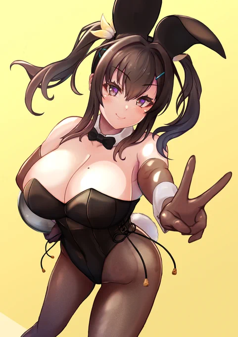 https://t.co/GADVtF1pwR
7000ブクマ感謝です

今年一番かわいく描けたバニーヒメノだと思います 