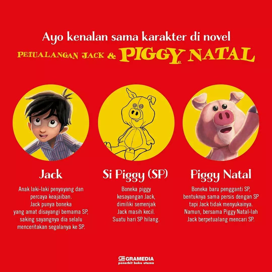 Penasaran dengan buku baru J.K. Rowling ini?
.
Coba baca dulu review bukunya dari IHP. Mari rasakan kembali keajaiban dan kehangatan tulisan Rowling yang sangat magis.
.
#JKRowling #TheChristmasPig #PetualanganJackDanPiggyNatal