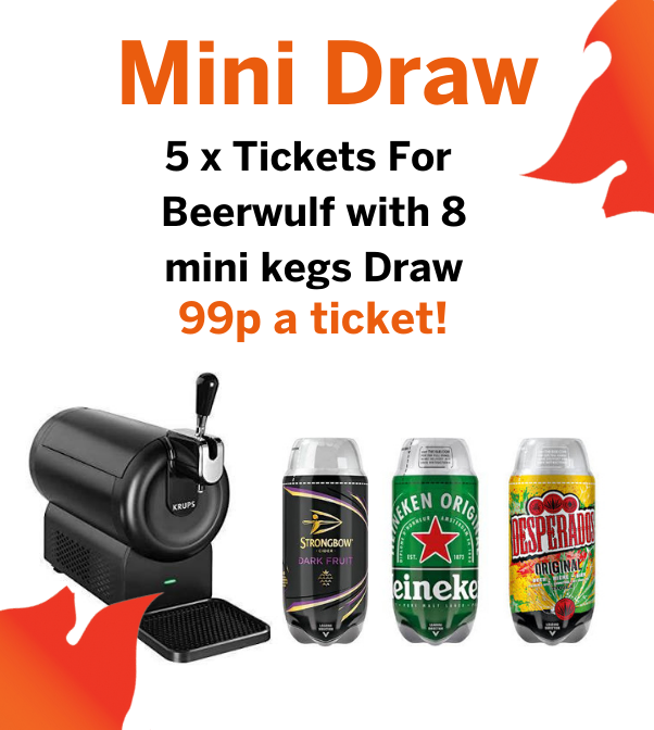 FireComps's tweet photo. 🔥ENDING THIS WEEKEND🔥

We have some great prizes up for grabs this weekend, you could win £250 tax free cash or win some tickets into the main draws of the Breitling watch and Beerwulf with 8 mini kegs! 😍 >> https://t.co/h5ezf6Ntcb https://t.co/zmL21ehFxj