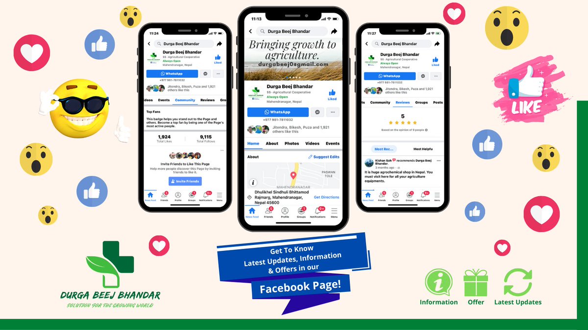 DurgaBeej's tweet photo. Stay connected with us for our latest updates, information and offers on our Facebook page. Please click the Like button and follow our page for new posts. Thank You!🙏 https://t.co/cBqvHbxZWx