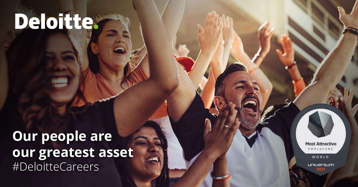 Deloitte_ES's tweet photo. ¡Estamos en el TOP10 de mejores empresas para trabajar, según la encuesta de @UniversumGlobal! Gracias a los estudiantes que nos han elegido y a nuestros profesionales por contribuir a que Deloitte sea uno de los mejores lugares para trabajar del mundo.
#BeDeloitte #WMAE2021 https://t.co/b6CORfaYIm
