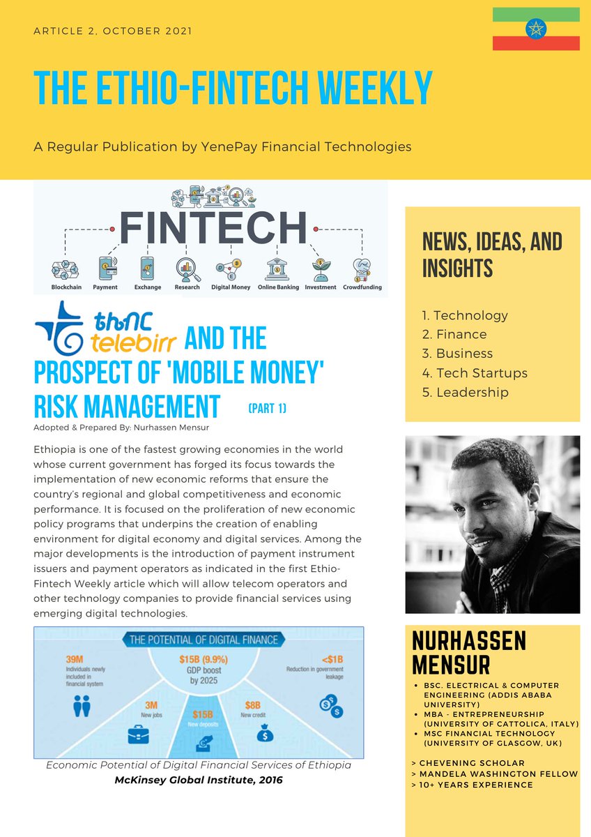 Here is the second ETHIO-FINTECH WEEKLY publication.
linkedin.com/posts/nurhasse…