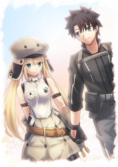 手を繋いで歩くキャストリアとぐだ男のイラストリクエストをいただきました。

何度目かの握手
#FGO #FateGO 