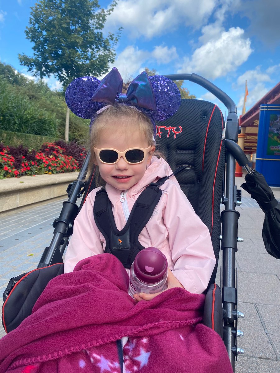 ParentsPenelope's tweet photo. UNBELIEVABLE!!! 
What a few days we had at Disneyland Paris 😍
I wish we could talk to ourselves from 2 years ago and explain that times like this would be possible. 
P went on loads of rides, met her hero’s and made lasting memories. 

#dravet https://t.co/PDmu6DrfgX