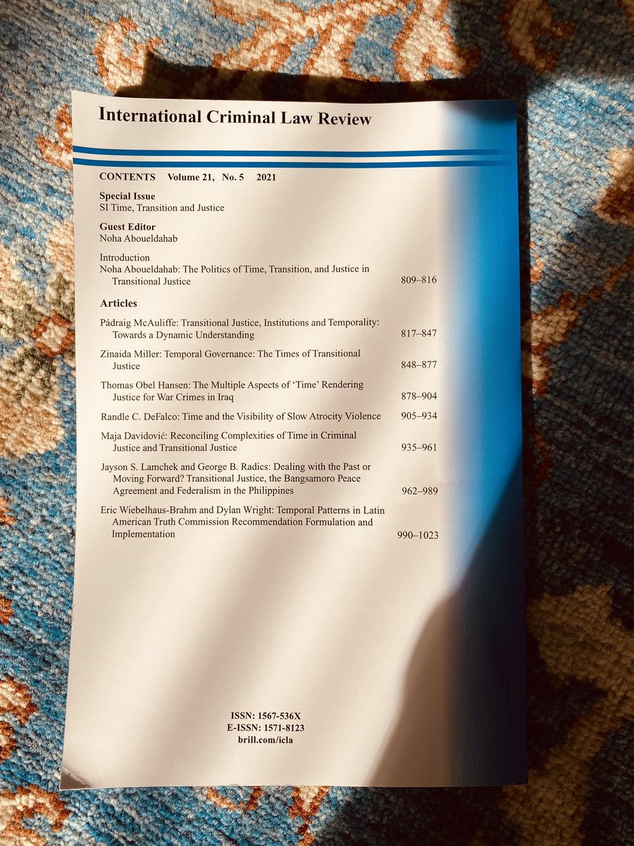 Noha Aboueldahab | نهى ابوالدهب (@nohaaboueldahab) on Twitter photo Always better in the flesh: Time, Transition, and Justice <a href="/Brill_Law/">Brill Law ➡️ LinkedIn</a> #transitionaljustice <a href="/ZinaidaMiller/">Zinaida Miller</a> <a href="/obelhansen/">Thomas Hansen</a> @MajaADavidovic @randledefalco <a href="/wiebelhausbrahm/">Eric Wiebelhaus-Brahm</a> <a href="/JaysonLamchek/">Jayson</a> <a href="/georgeradics/">George Radics</a> Always better in the flesh: Time, Transition, and Justice <a href="/Brill_Law/">Brill Law ➡️ LinkedIn</a> #transitionaljustice <a href="/ZinaidaMiller/">Zinaida Miller</a> <a href="/obelhansen/">Thomas Hansen</a> @MajaADavidovic @randledefalco <a href="/wiebelhausbrahm/">Eric Wiebelhaus-Brahm</a> <a href="/JaysonLamchek/">Jayson</a> <a href="/georgeradics/">George Radics</a>