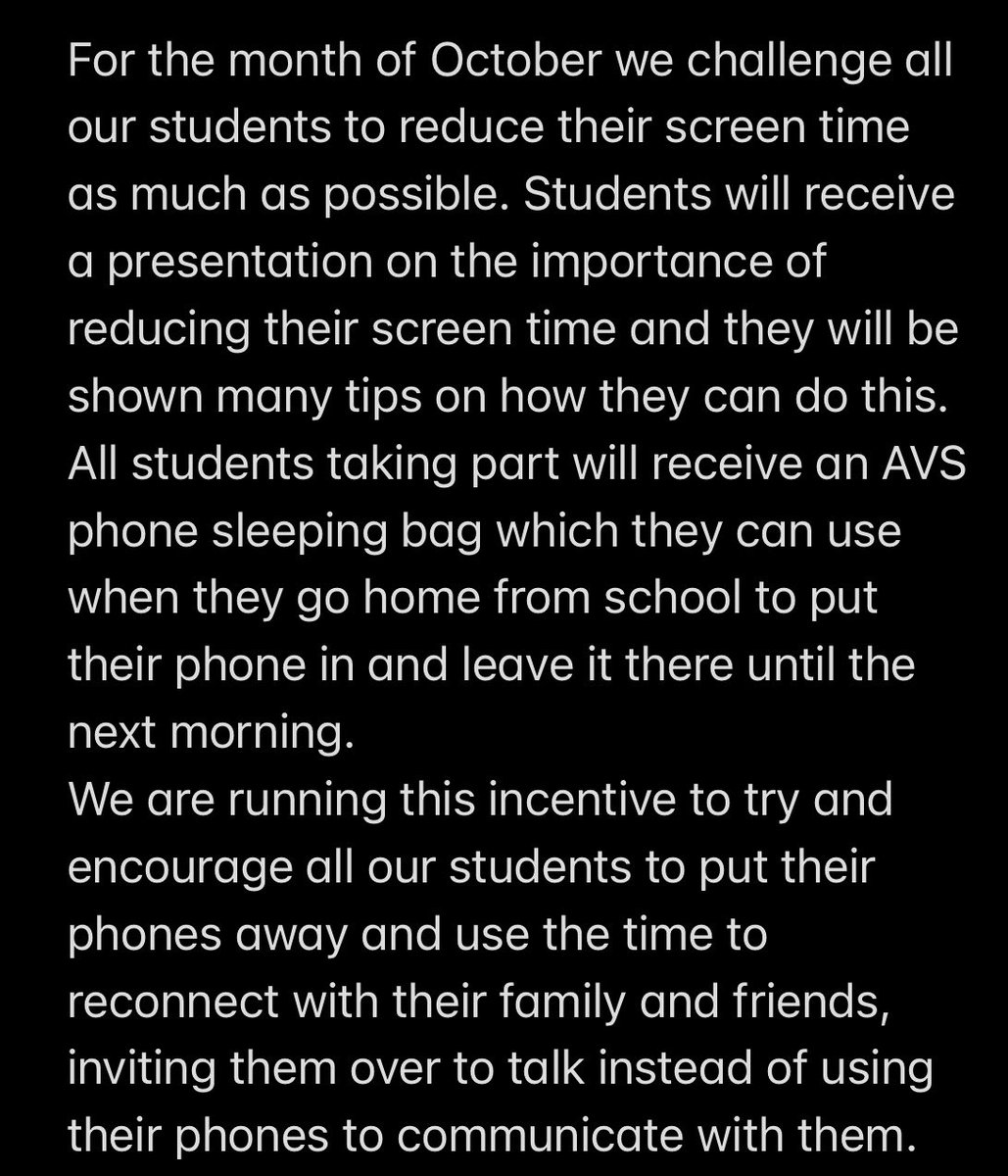 AbbeyVS's tweet image. *****AVS Reduce Screen Time*****