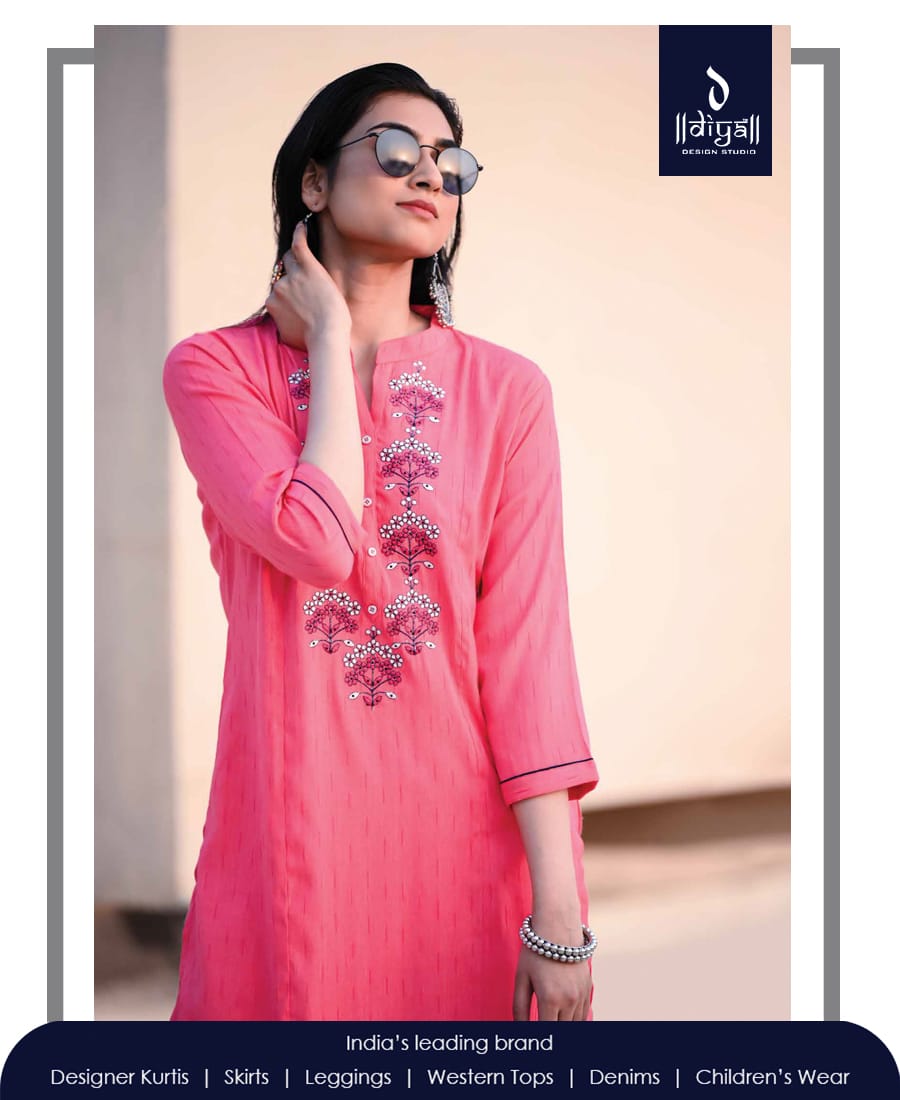 Buy Designer Pink Kurti For Women at Rs.499/Piece in bellary offer by New  Lifestyle For Ladies