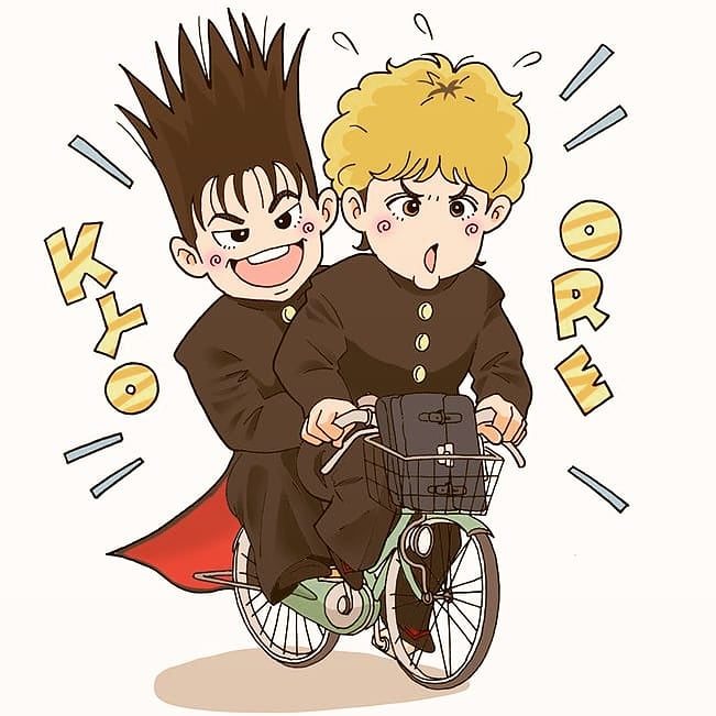 昨日録ったの観なくっちゃ😃 便乗で過去絵をアップ🌟 #今日俺金ロー