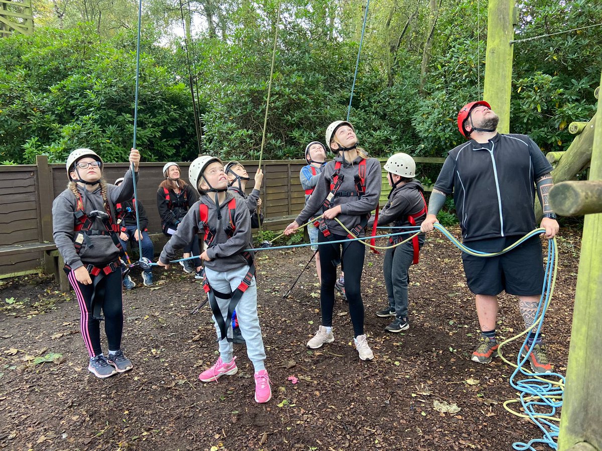 BrightsideSch's tweet photo. And our first high ropes activities with Team Jenkins, Stevens and Browring! ๐งโโ๏ธ๐งโโ๏ธ๐ง
#guesswho #climbinghigh https://t.co/UjmeUX2Ckd