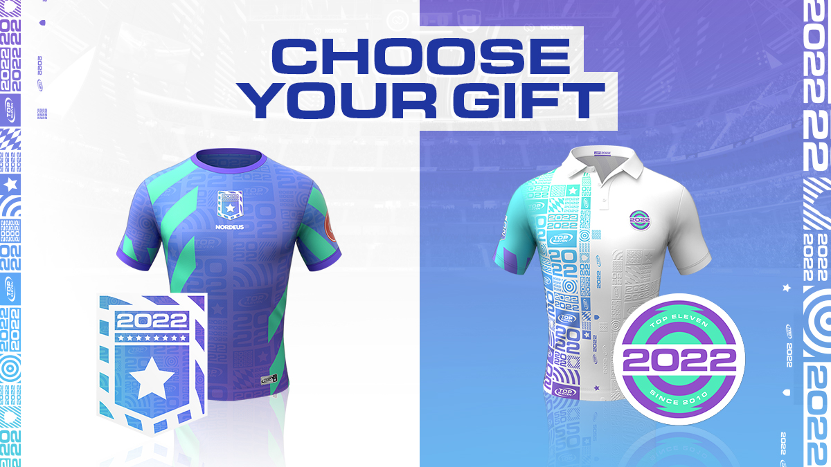 Top Eleven Topeleven 22 Arrives In Only 2 Days Help Us Choose The Special Gift To Gear Up For The Big Day Head To Our Facebook To Vote For