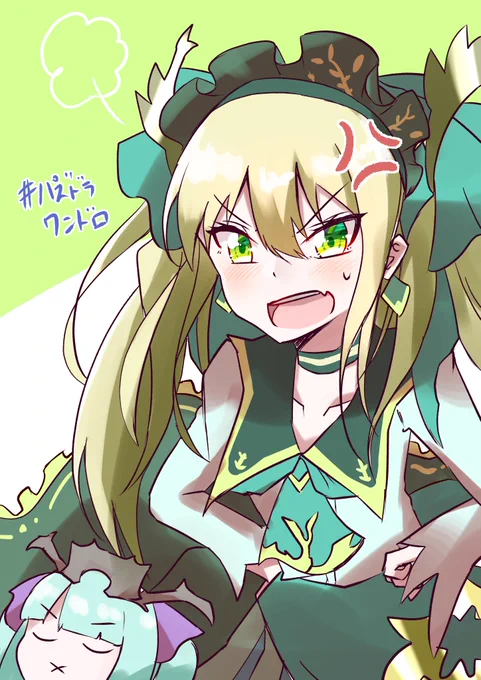 アスタちゃんとソフィちゃん🌳
#パズドラワンドロ 