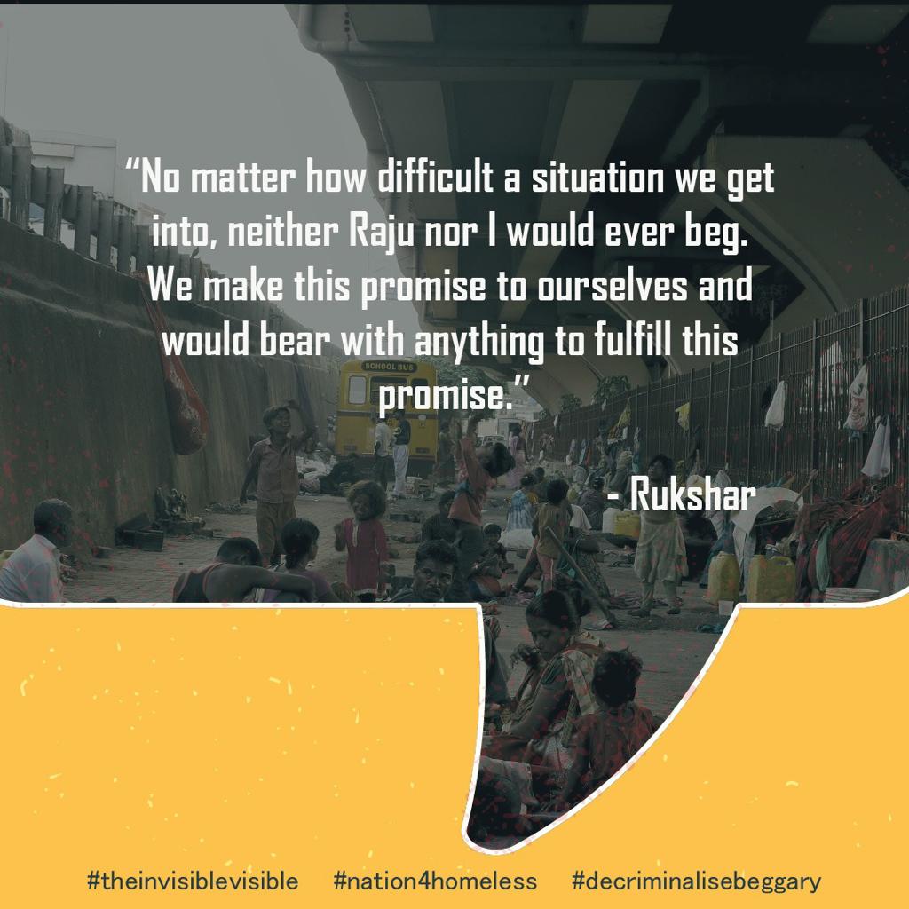 Begging is not a choice! People resort to in order to survive!

Criminalising beggary goes against the basic principles of our democracy.
#theinvisiblevisible #nation4homeless #decriminalisebeggary

<a href="/tarique_koshish/">Tarique</a> <a href="/OsamaManzar/">OsamaManzar</a> <a href="/Kireetk/">Kireet Khurana</a> <a href="/DEFindia/">DEFindia</a> <a href="/AbnerManzar/">Abner Manzar</a>