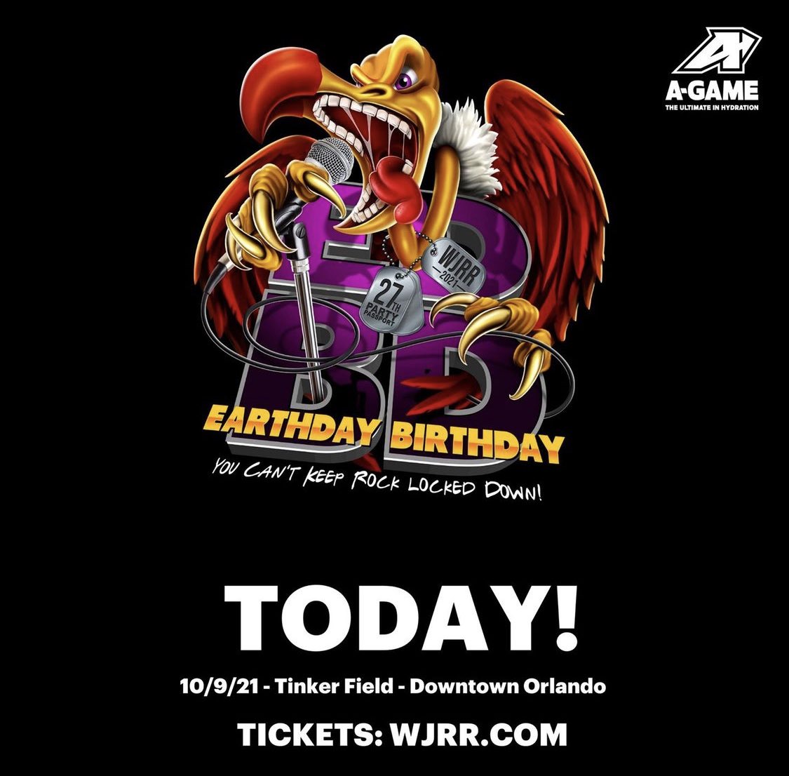 CWStadium's tweet photo. Rock out with us at @1011wjrr’s Earthday Birthday today! Featuring Shinedown, Candlebox, 10 Years, Dorty Honey, Fozzy and more…it all kicks off at 11am on Tinker Field. 🙌
🎫: https://t.co/A2a7Ky3OgK
#EarthdayBirthday #TinkerField https://t.co/MQrzWLykGK