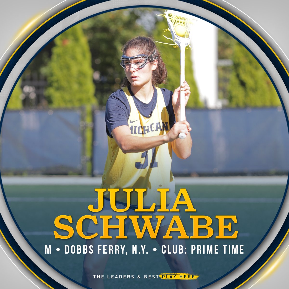 Up next on our freshman features: Julia Schwabe. Full Bio: myumi.ch/QA14e #GoBlue