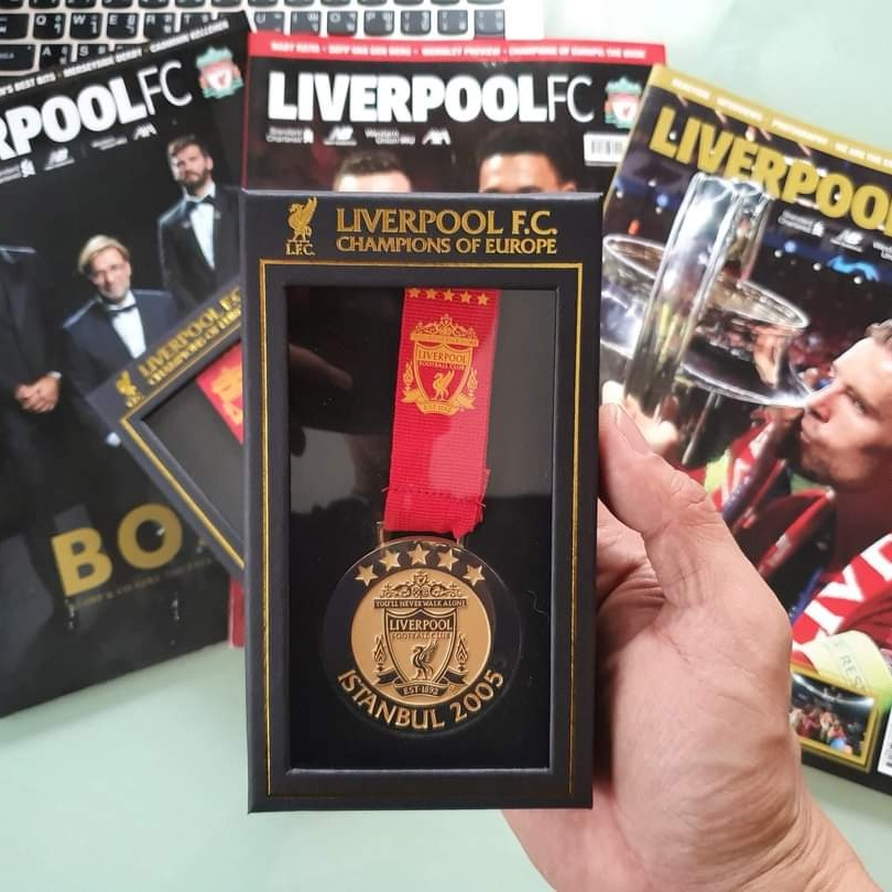 soyoso's tweet photo. เหรียญทอง UCL Istanbul2005 จำลองสินค้าลิขสิทธิ์สโมสรลิเวอร์พูล 699 บาทรวมส่ง มี 18 เหรียญสุดท้ายละ
ใครต้องการทักมาได้เลยทาง DM ครับ
#ลิเวอร์พูล #YNWA #UCL2005 https://t.co/iG1Ct4nvUH