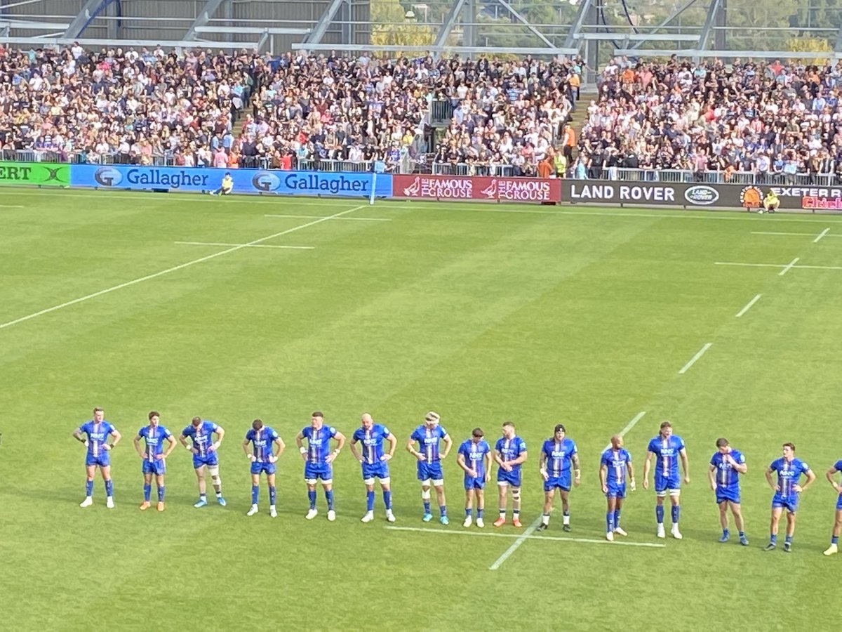 What an amazing tribute to our wonderful staff #exeterchiefs in special kit to thank our nhs team - we are so fortunate to have such great local support 🙏 coyc !!