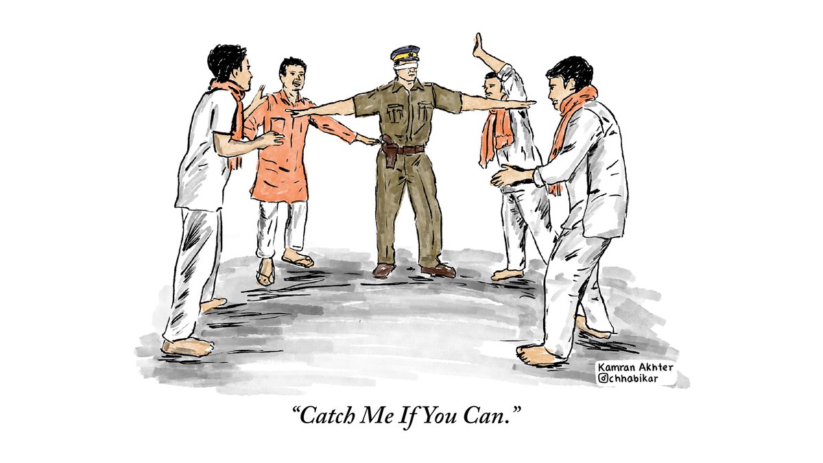 ka_akhter's tweet photo. Culture of Impunity
.
.
.
#hatespeech #stateimpunity #hindurashtra #hindunationalism #fascism #islamophobia #muslimlivesmatter https://t.co/Dttb6cWkph