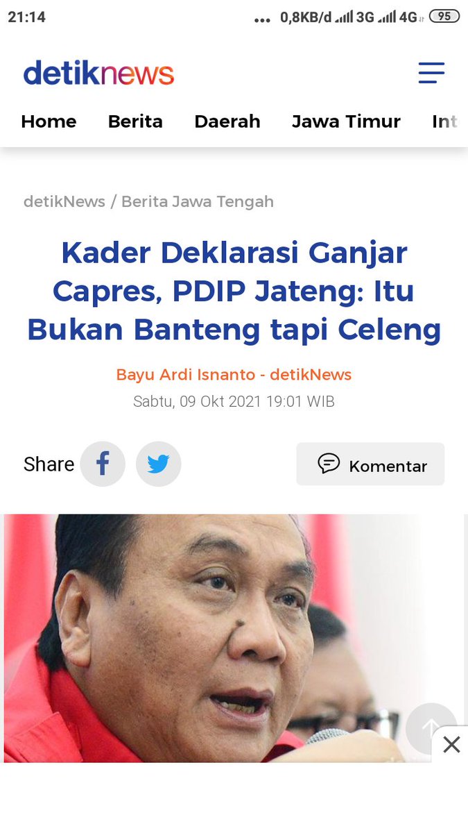 UjKomar's tweet photo. @_MbakSri_ Ada apa dengan dia ini?
#Pacul https://t.co/UYQUTniz1y
