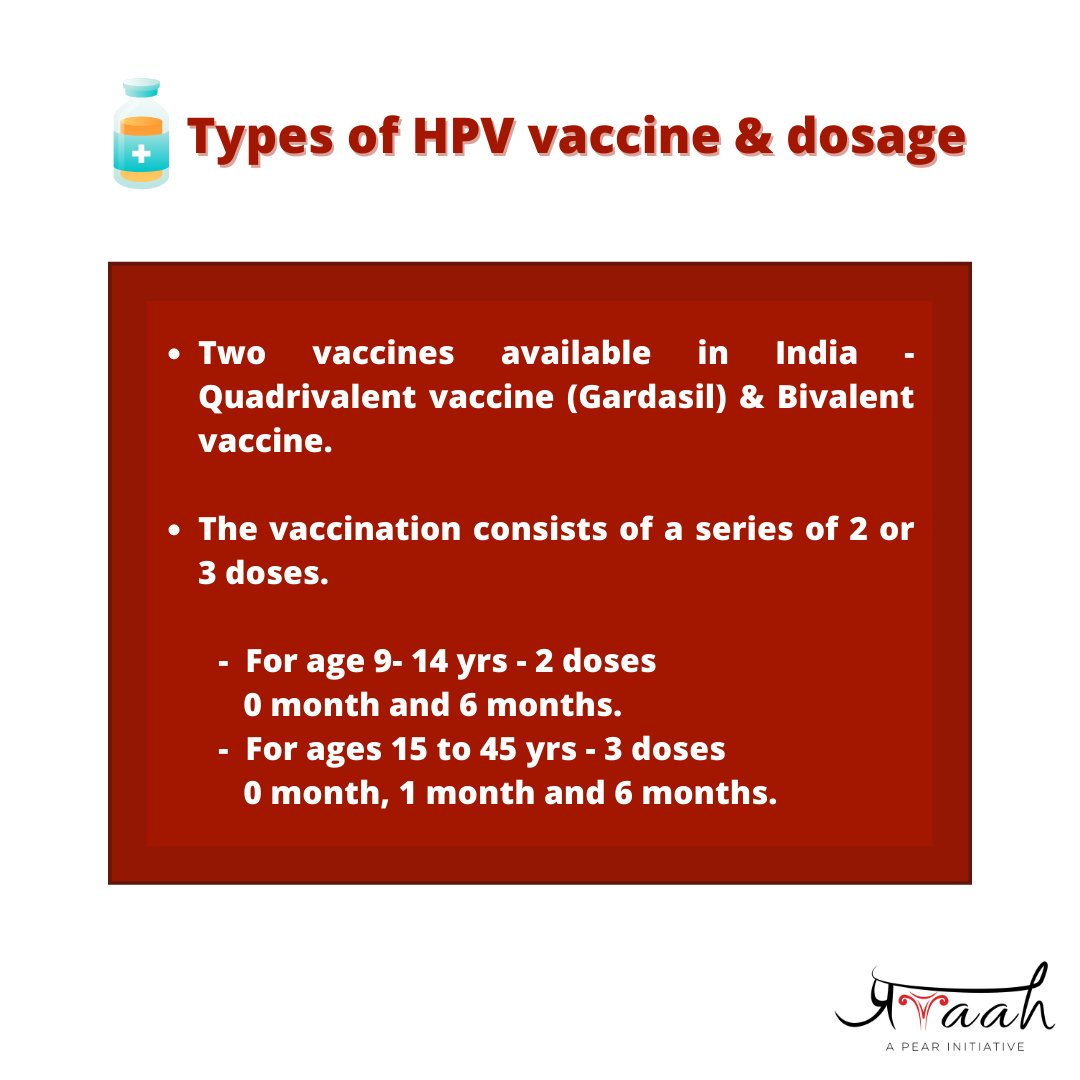 project_pravaah's tweet photo. Cervical Cancer Vaccination-

The HPV vaccination is of public health importance. HPV vaccination and regular cervical screening is the most effective way to prevent cervical cancer.
(1/2)

#CervicalCancer
#HPVVaccine
#Pravaah
#PEARFoundation https://t.co/ARLAg3DjPI