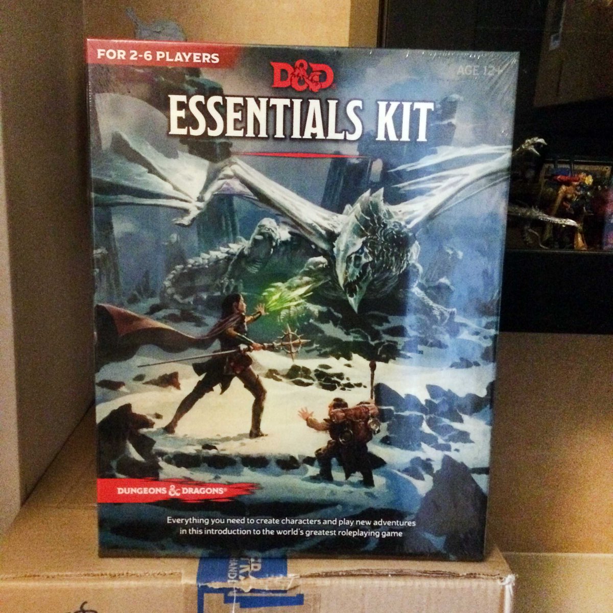 roguesgaminguk's tweet photo. If you're not playing D&D, then firstly we want to know why the hell not?!
But, it's probably because you don't have this Essentials Kit... Grab it now for £24.95!
#dnd #dungeonsanddragons #essentialskit #tabletop #rpg #roleplaygames #hobby https://t.co/EEGraJd9Uo