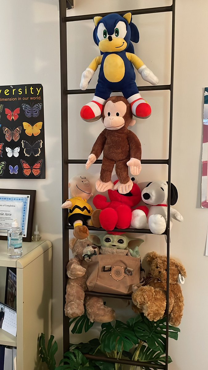 AnnieArceMS's tweet photo. If you don’t have a therapy pet readily available, use a therapy stuffed animal; works just as effectively with young kids https://t.co/aUf5d58Oz6