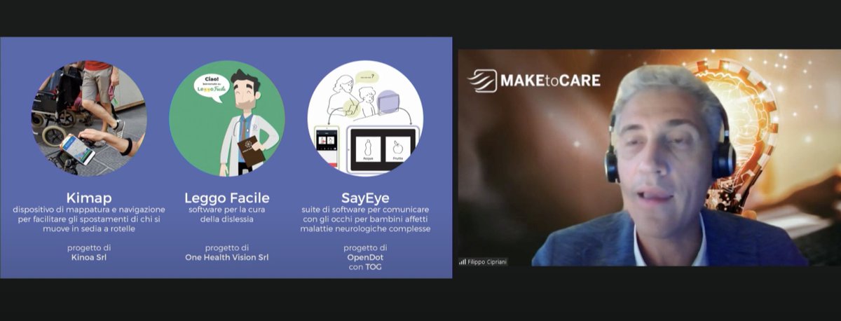 MakerFaireRome's tweet photo. #Kimap, #LeggoFacile, #SayEye, #DoMoMea, #ExosArmor, #GreenMobility, #SwimABle, #Yup sono gli altri progetti in corsa
@SanofiIT #MakeToCare #MFR2021
LIVE: https://t.co/nr4kp7xM0N https://t.co/dCpOr79qy5
