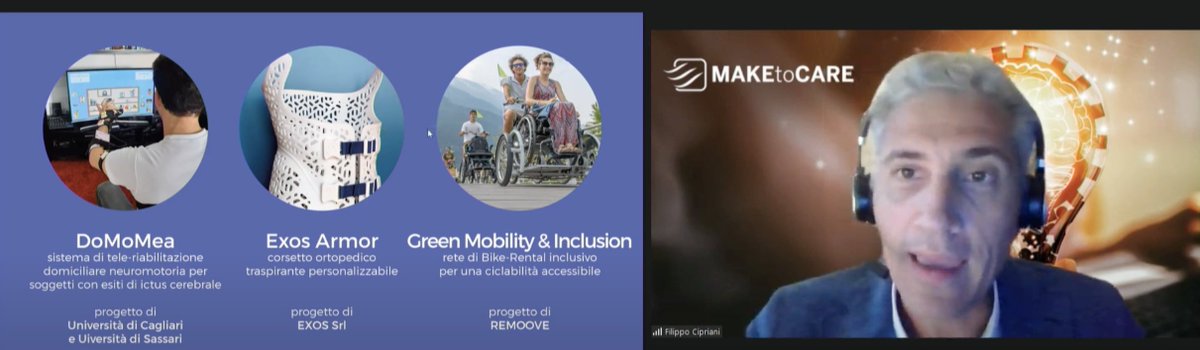 MakerFaireRome's tweet photo. #Kimap, #LeggoFacile, #SayEye, #DoMoMea, #ExosArmor, #GreenMobility, #SwimABle, #Yup sono gli altri progetti in corsa
@SanofiIT #MakeToCare #MFR2021
LIVE: https://t.co/nr4kp7xM0N https://t.co/dCpOr79qy5