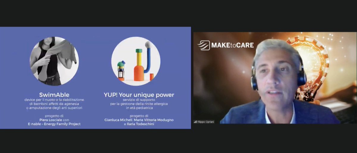 MakerFaireRome's tweet photo. #Kimap, #LeggoFacile, #SayEye, #DoMoMea, #ExosArmor, #GreenMobility, #SwimABle, #Yup sono gli altri progetti in corsa
@SanofiIT #MakeToCare #MFR2021
LIVE: https://t.co/nr4kp7xM0N https://t.co/dCpOr79qy5
