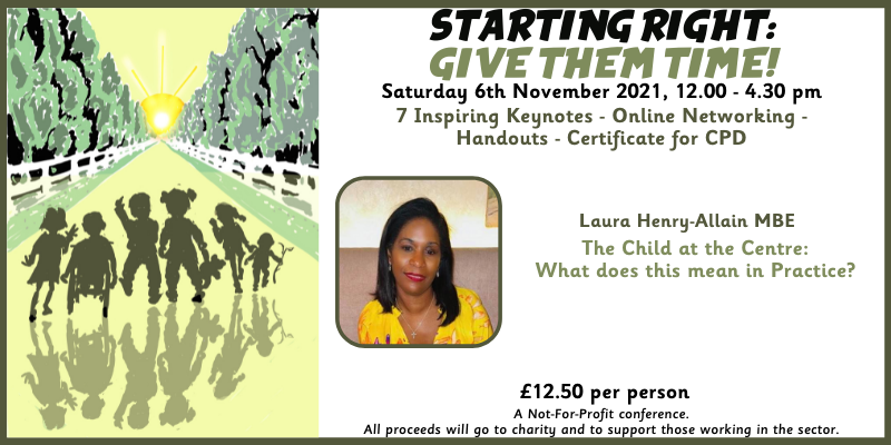 EY_Matters's tweet photo. We are so excited that the lovely @LauraHAllain is supporting #StartingRight #GiveThemTime Conference with an exclusive Keynote, so looking forward to it! You don't want to miss Laura or any of the other Speakers - Tickets are selling fast! https://t.co/q8Cx3zgyyJ #EYMatters https://t.co/X9DSQzGG7Y