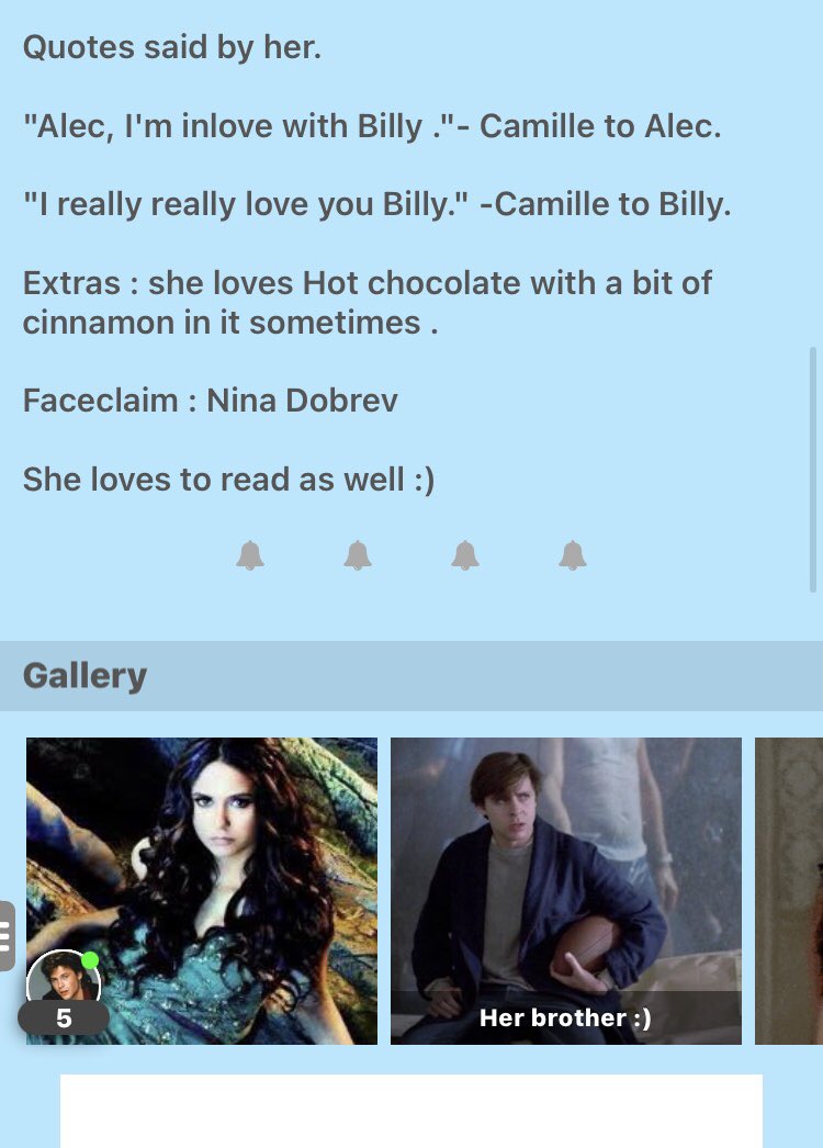 About the oc :) 

Wiki template made on Amino :)