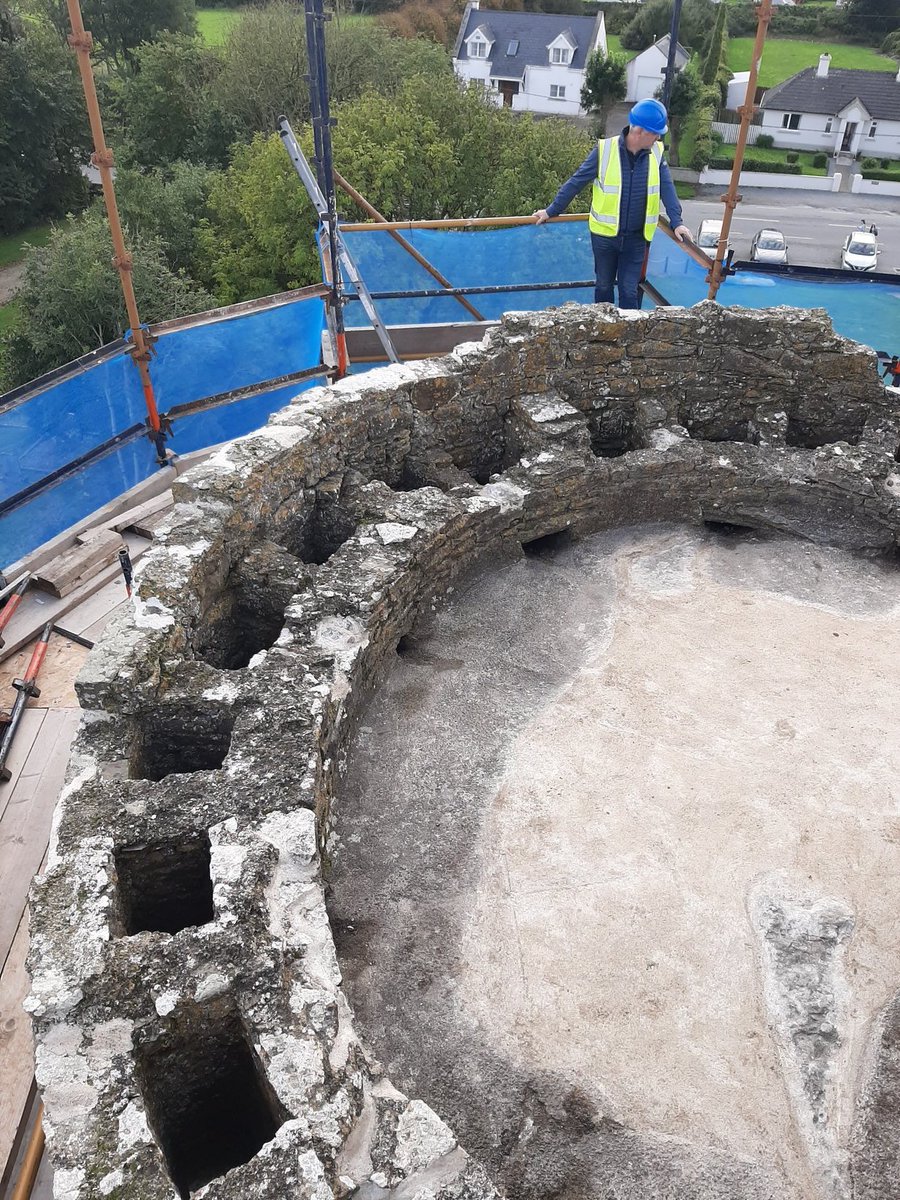 noonan_malcolm's tweet photo. This is a community well attuned to the wider socio-economic benefits of heritage; restoration of the castle will act as a catalyst for heritage led regeneration and #biodiversity projects in #fethardonsea @HeritageHubIRE #towncentresfirst https://t.co/QxXM67MRMK
